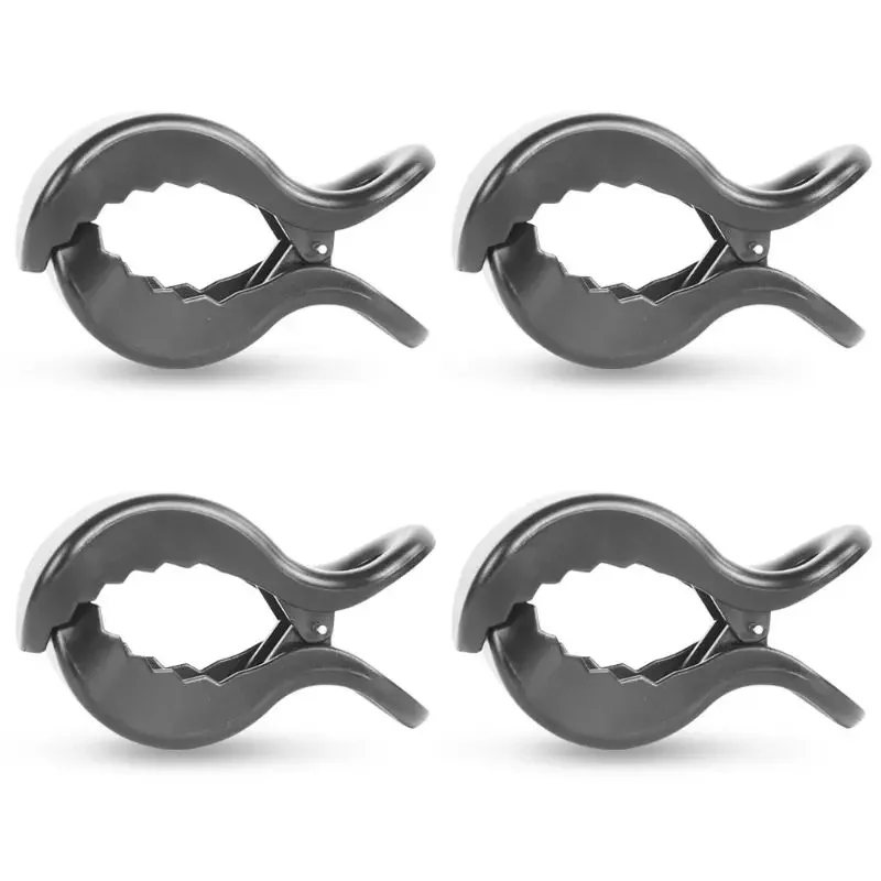 

4 Pack Baby Car Seat Accessories Plastic Pushchair Toy Clip Pram Stroller Peg To Hook Cover Blanket Mosquito Net Clips