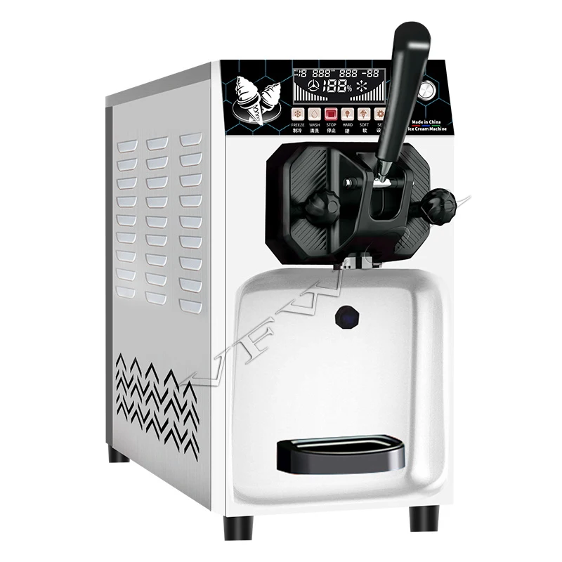 Коммерческий автоматический мини-машина для продажи мягкого мороженого с одной головкой, высококачественная машина для мороженого
