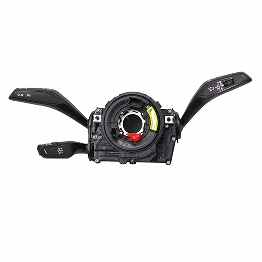 For Audi A3 Q3 A4L A5 Q5 A6L multi-function steering wheel hairspring cruise control handle switch assembly modification