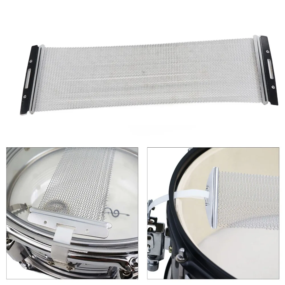 Durable 42 Strands Snare Drum Wire Metal 14 Inch Drum Percussion Accessory Silver Color Snare Wire Replacement For Snare Drum