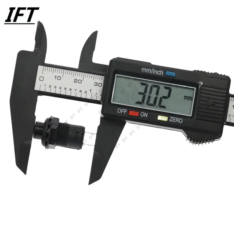 6pcs 12mm self-locking Momentary push button switches 3A /125VAC 1.5A/250VAC Minitype Push Button Switch DS-227 427 DS-228 428