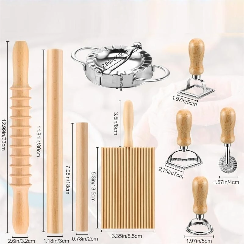 

Gnocchi Maker and Metal Texture for Handmade Pastas and Baking Enthusiasts