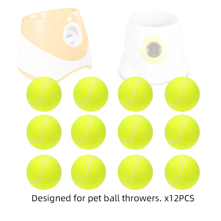 6 PCS Tennis Launcher Spezielle 5 cm Ball DogElastic Professionelle Tennis Werfen Maschine Tragbare Spielzeug Nur Der Ball Keine Maschine – Detail 8