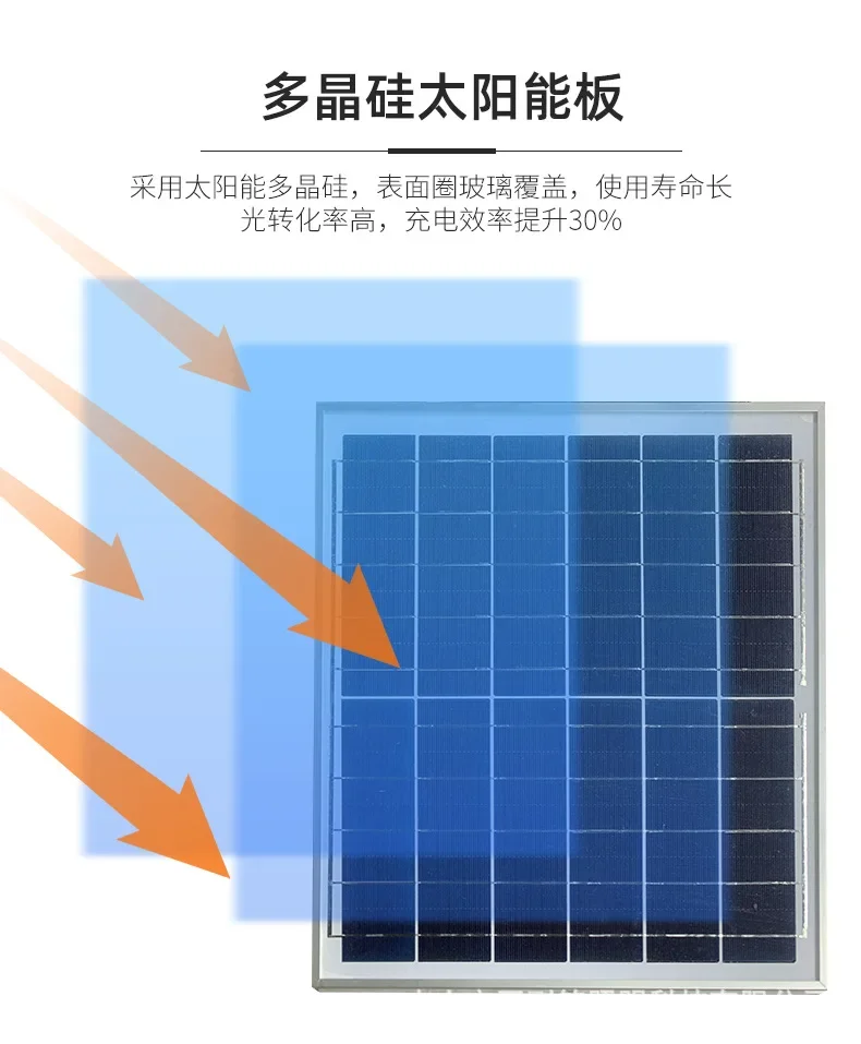 Imagem -06 - Luzes de Inundação Solares Exterior Alta Potência Iluminação Doméstica Impermeável Alto Brilho Jardim Luzes de Emergência Quente