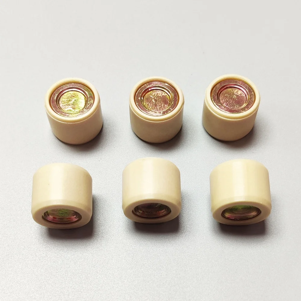 

6Pcs 18mm x 14mm 16.7g 18x14mm Variator Clutch Roller Pulley Weight for KYMCO CK110T CK125T CK150T