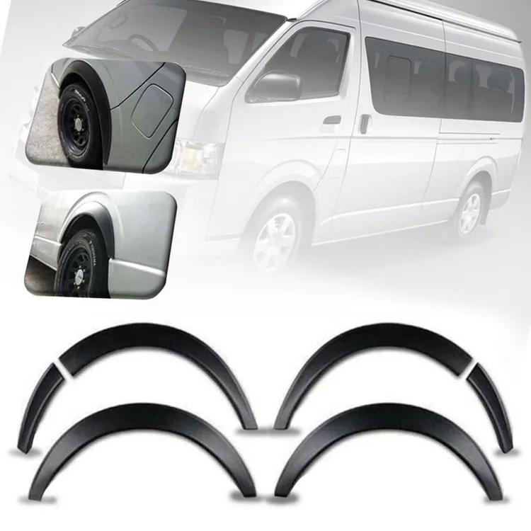 For Toyota Hiace HIACE200 Series 2005-2019 Hiace Wheel Flares