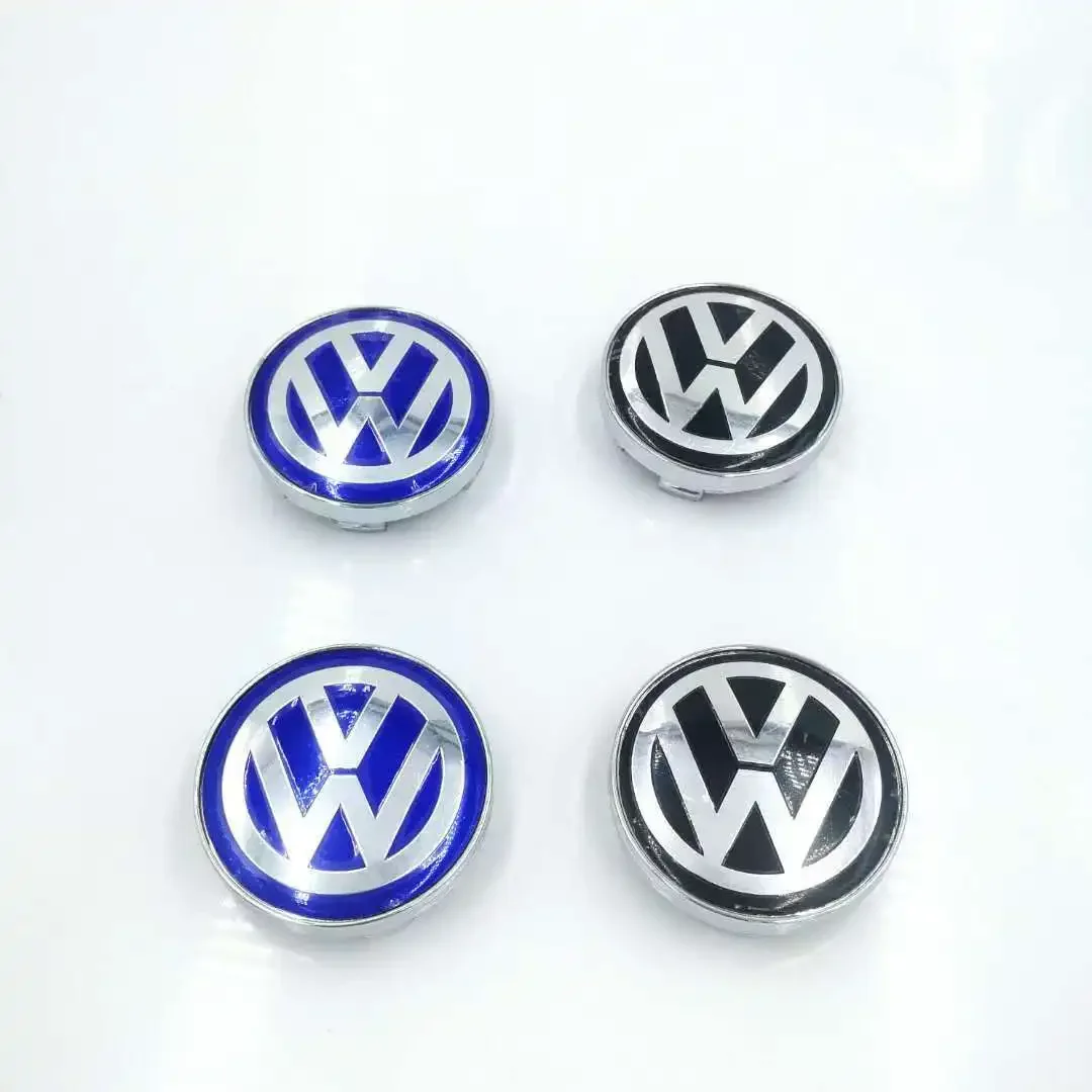 

4 шт. 60 мм для Volkswagen Golf Passat Beetle CC Bora Polo Touareg Tiguan VW, центральная крышка колеса, колпак автомобиля, значок, эмблема, логотип