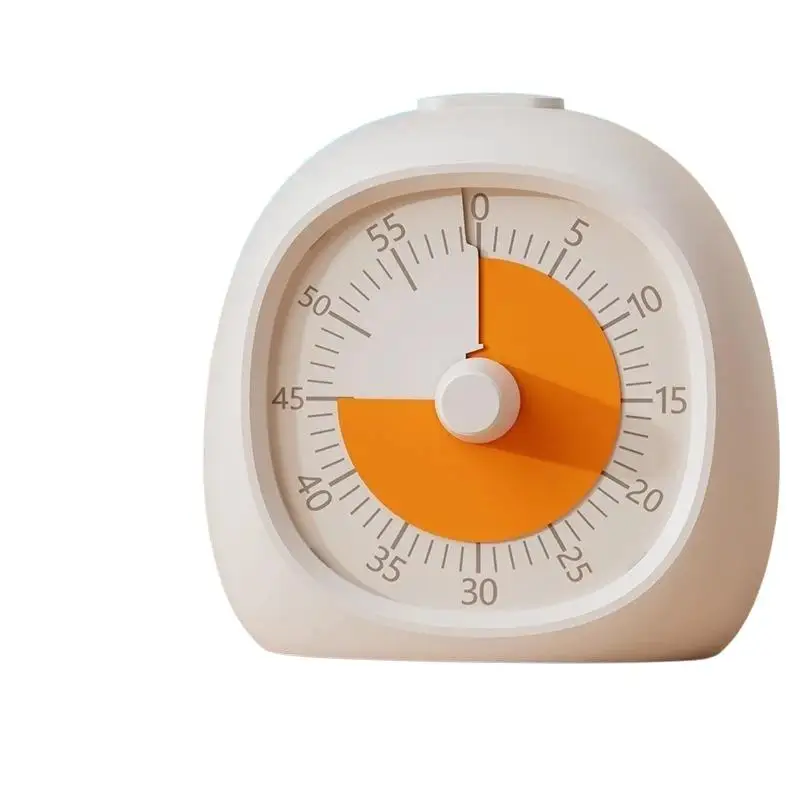 [S]1 PCS Useful Plastic Visual Timer Silent 60 Minute Study Timer Focus Aid Digital Clock Kids Study