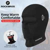 ROCKBROS Cycling Cap Fleece Thermal MTB Bike Hiking Skiing Men's Winter Hat Hood Riding Running Outdoor Sports Windproof Bandana