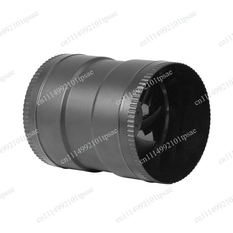 24V DC Brushless Duct Extractor Fan Powerful Silent DC Frequency Conversion Small Exhaust Ventilation Fan 8 Inch