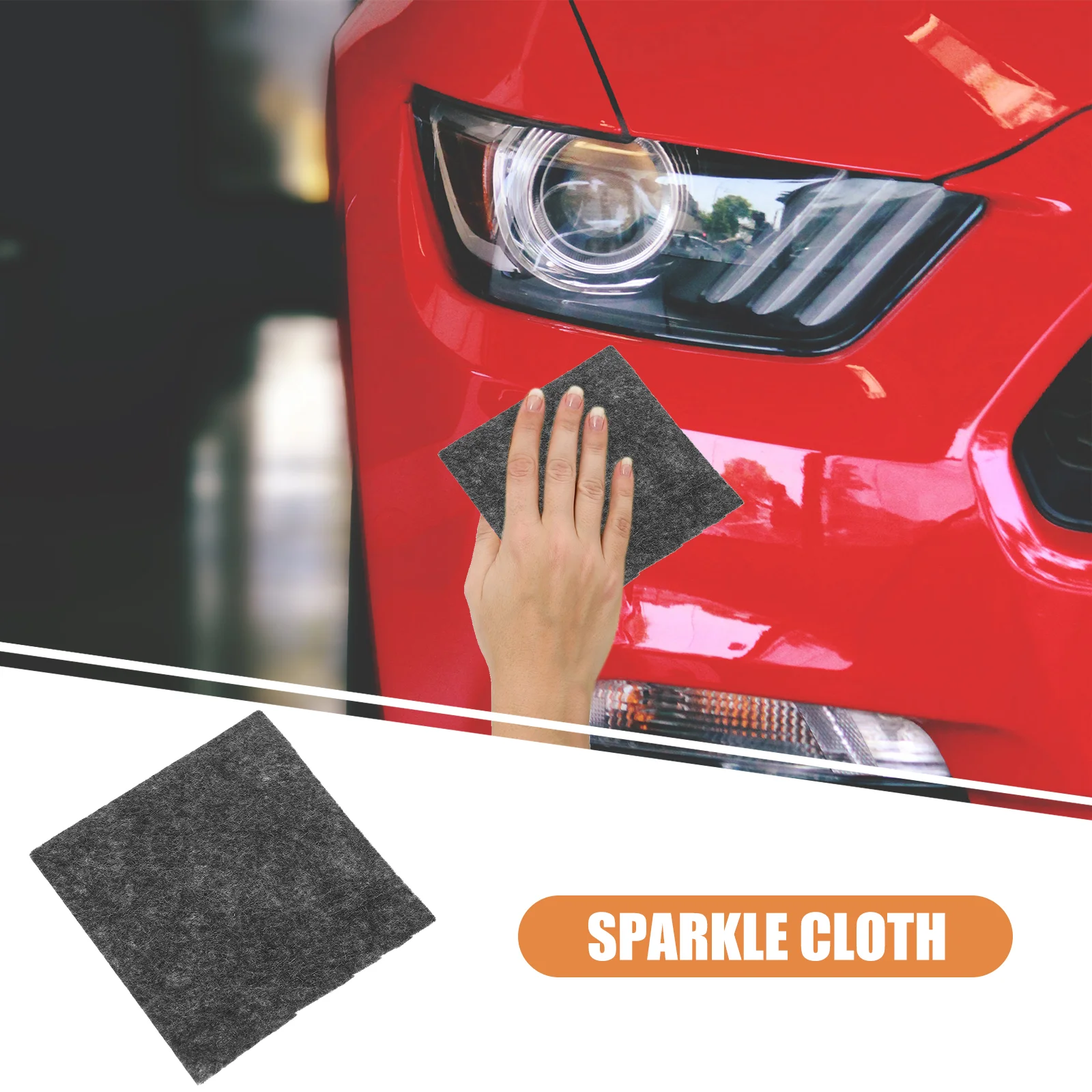 4 Pcs Car Scratch Repair Cloth Nano Vehicle Remover Sparkle Auto Paint Scratches for