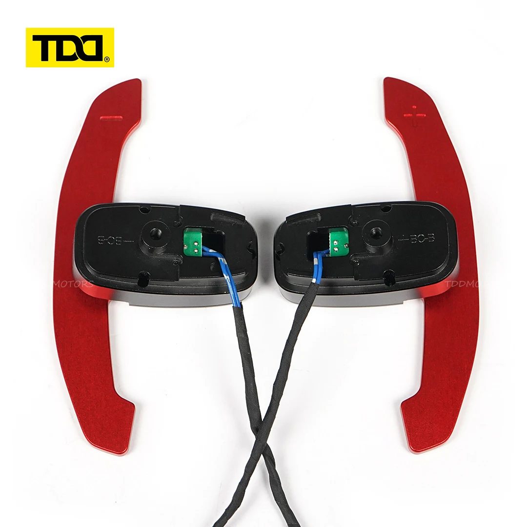 TDD Magnetic Paddle Shifters For Mercedes AMG Colored Aluminum Alloy Steering Wheel Magnetic Attraction Function Car Accessorie