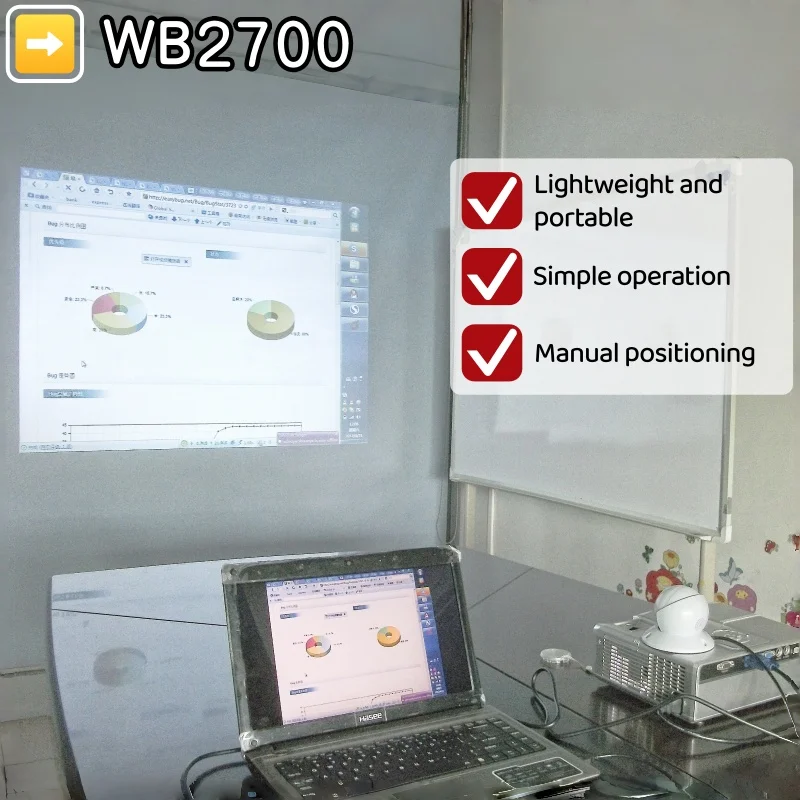 Small Interactive 100-inch Smart Electronic Whiteboard for Classroom and Office Education Whiteboard Type
