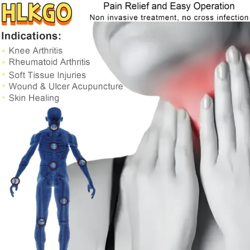 

880mW Class 3B Cold Laser Device 14x650nm+3x808nm Dual Wavelength LLLT Infrared Red Light Therapy for Chronic Pain & Tissue R