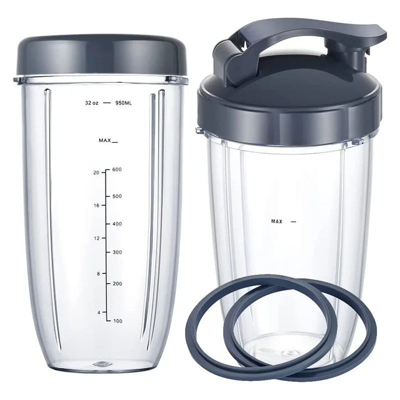 A94E-Blender Replacement Parts For Nutribullet Blenders 600W/900W/PRO 32Oz Huge Cups & 24Oz Huge Cups