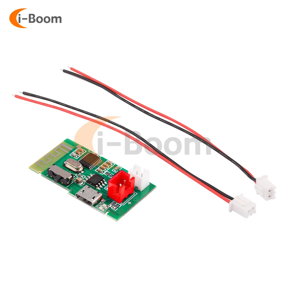 USB/Type-C Interface 3.3V-5V 3W Digital Audio Amplifier Board Single Track DIY Lithium Battery Bluetooth Power Amplifier Module