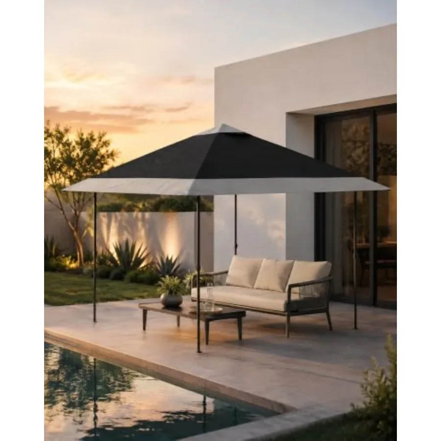 Feet Gazebo Canopy - Dark Gray/Light Gray