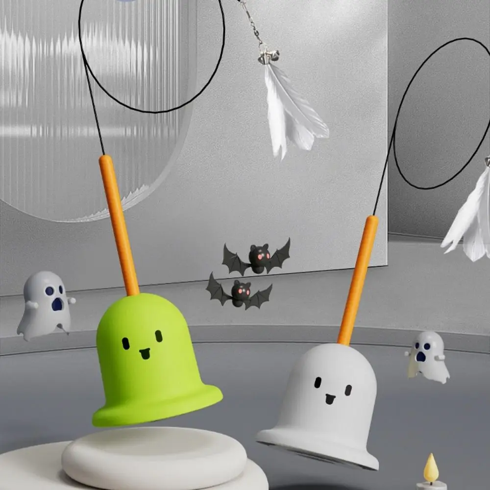 

Self-amusement Cat Badminton Stick Detachable with Balls Teasing Cat Stick Bite Resistant Cat Interactive Toy Relieve Boredom