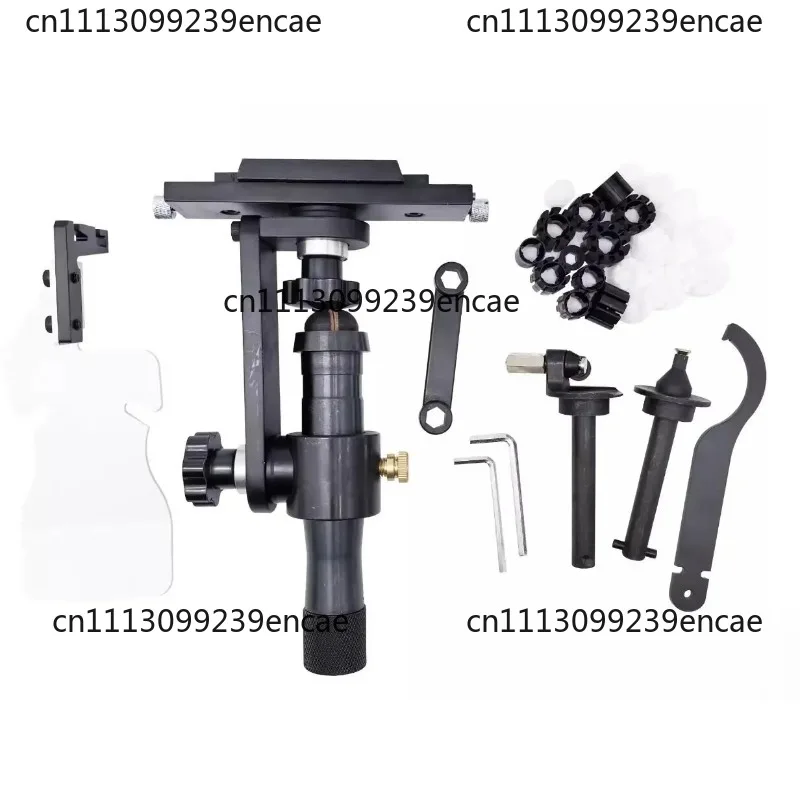 Horizontal I.D. Ring Holder for Expands from Inside for Engraving & Stone Setting Includes Nylon Mandrel clamp