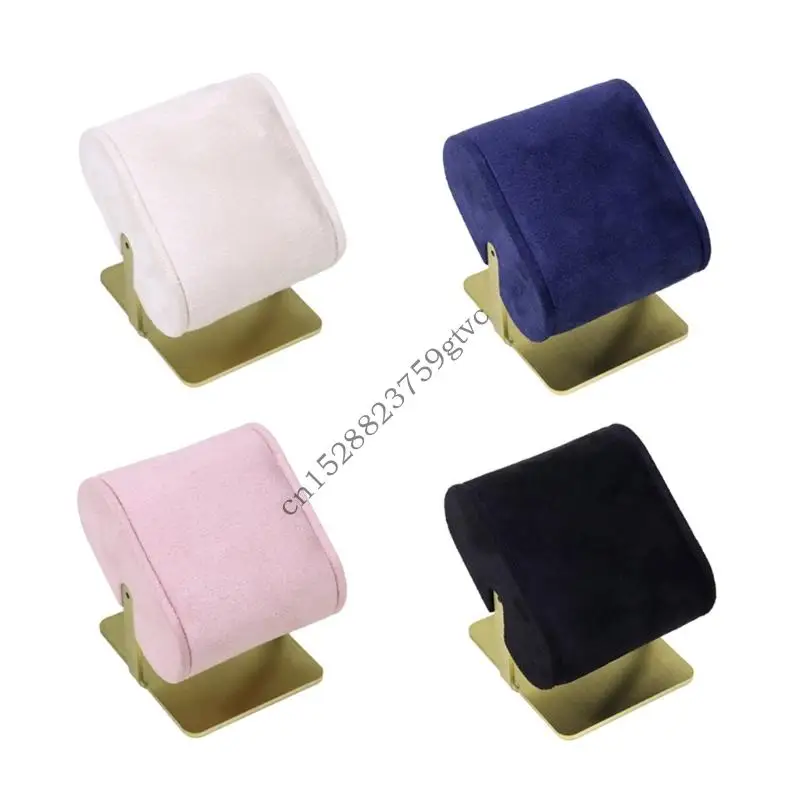 

D0UF Velvets Jewelry Showcases Holder Rack For Bracelets Watches Dresser Decoration