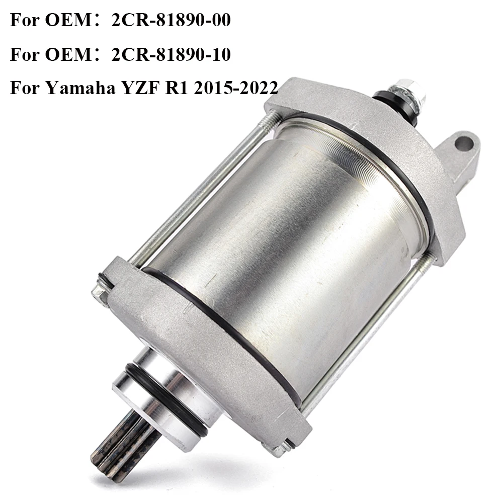 

Starter Motor For Yamaha YZF R1 R1M MT10 MT-10 SP MTN1000 2CR-81890-10 2CR-81890-00