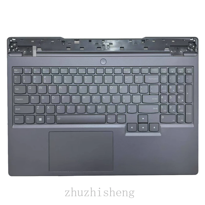 Brand new top case and palm rest for Lenovo Legion 5 15ARH7, complete with a backlit keyboard 5CB1H78459