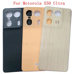 Back Cover Rear Door Case Housing For Motorola Moto X50 Ultra Battery Cover with Logo Repair Parts