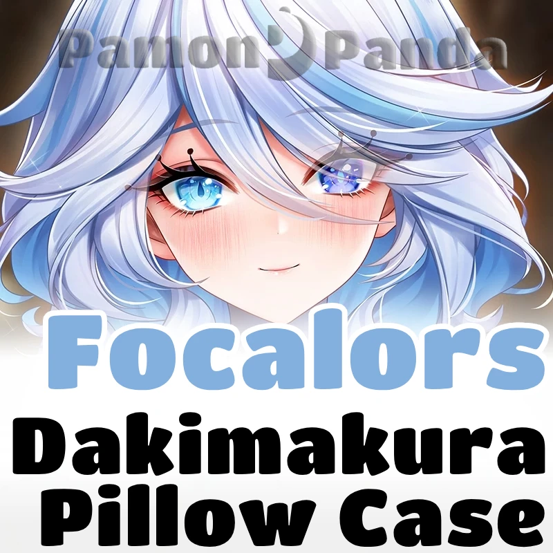 Focalors Furina Dakimakura Genshin Impact Hugging Pillow Case Full Body Cushion Cover Pillowcase Home Bedding Decor Otaku MKL