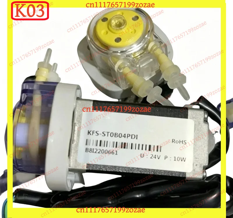 24V DC 10W Low Flow Peristaltic Dosing Pump with Stepper Motor Self‑priming for Laboratory Use