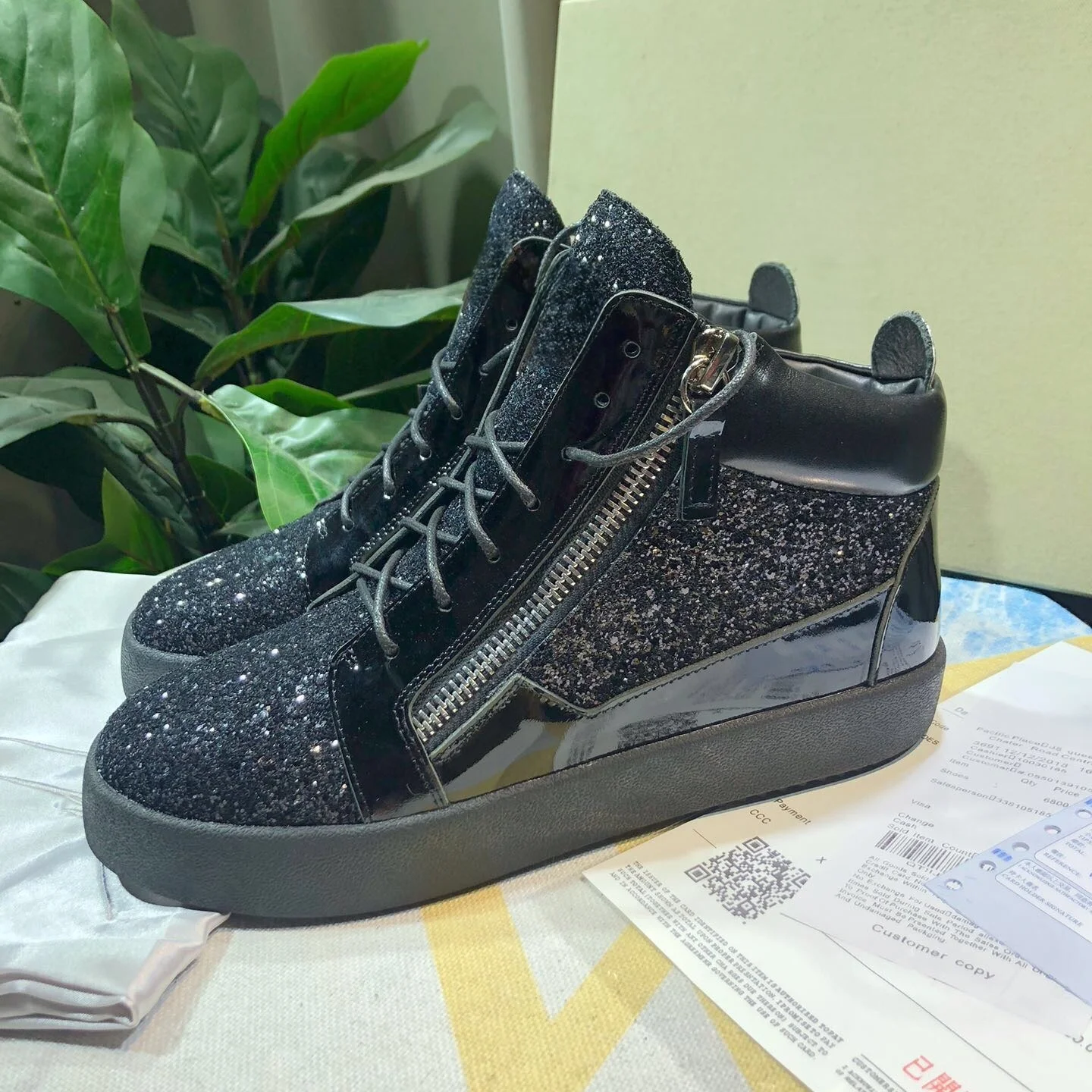 

Top Quality Casual Sneakers for Men Brand Designer Women High-top Tennis shoes 35-48 Luxury Genuine Leather GZ Sports shoes 0511