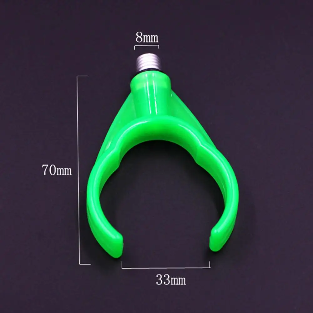 قضيب صيد سمك الشبوط بقية القابض حامل القطب قوس صيد السمك (شكل على شكل حرف V) #5