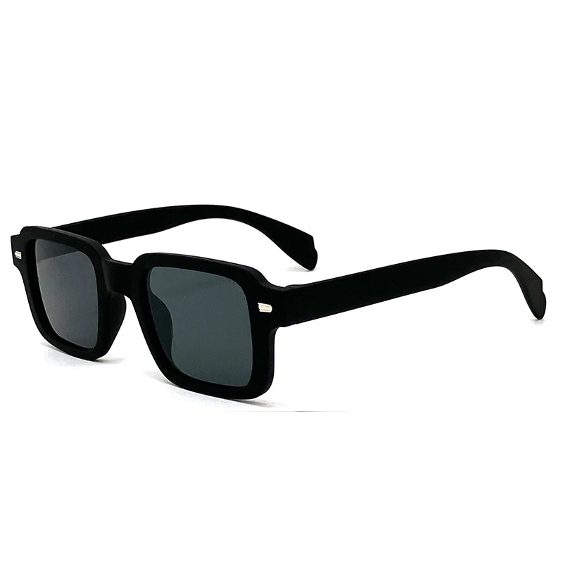 Neue Vintage Quadratische Sonnenbrille für Damen und Herren Marken-Rechteck-Sonnenbrille Ovale Brillen für Männer und Frauen
