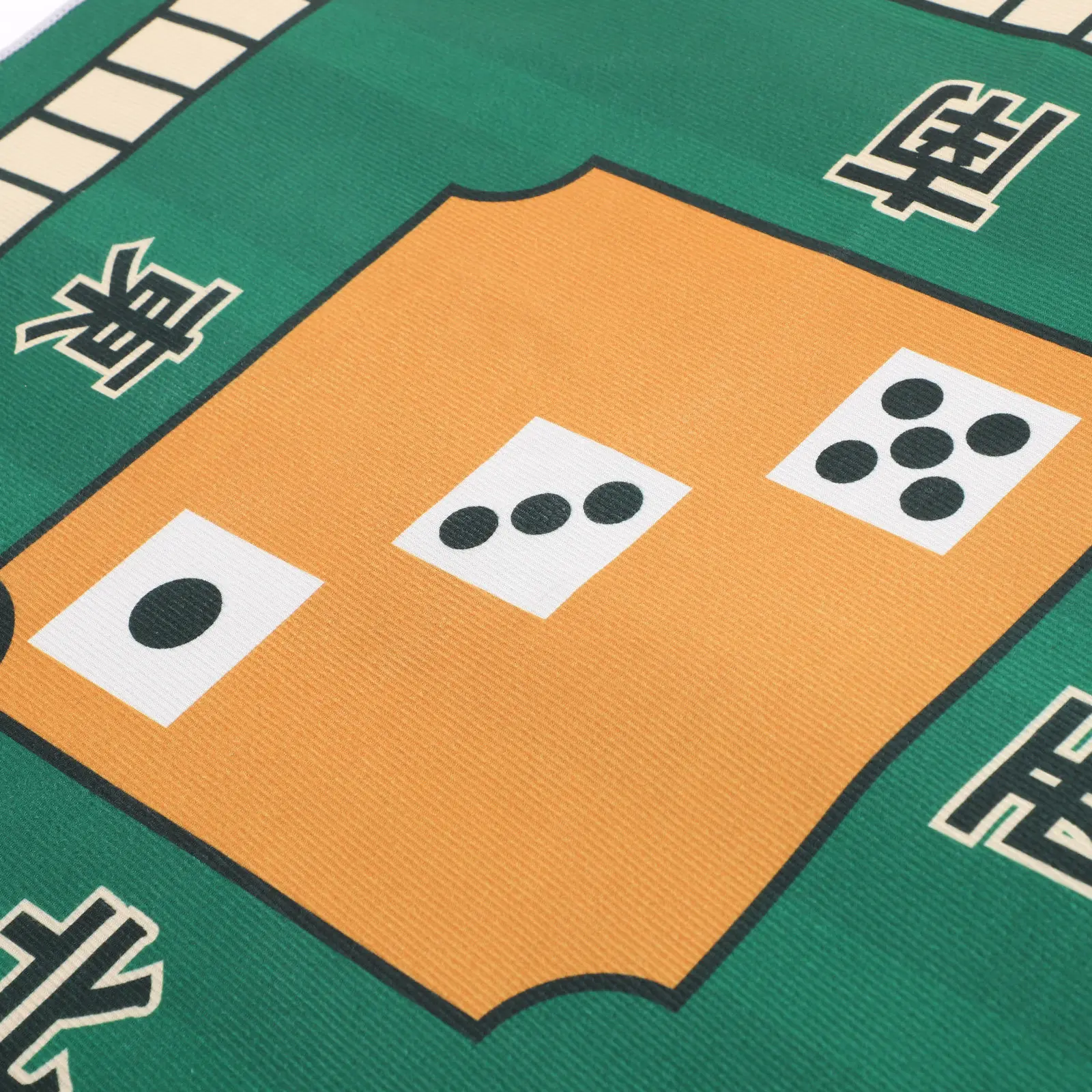 麻雀高品質ポリエステルラテックス滑り止め遮音テーブルカバーポーカードミノゲーム用グリーンデスクトップクッションゲーム