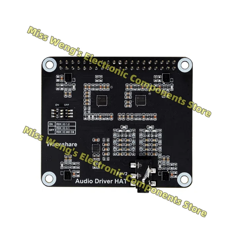 RDK X3 Audio Driver Board Module Stereo Encoding and Decoding Playback/Recording Earphone Interface/Microphone Audio Driver