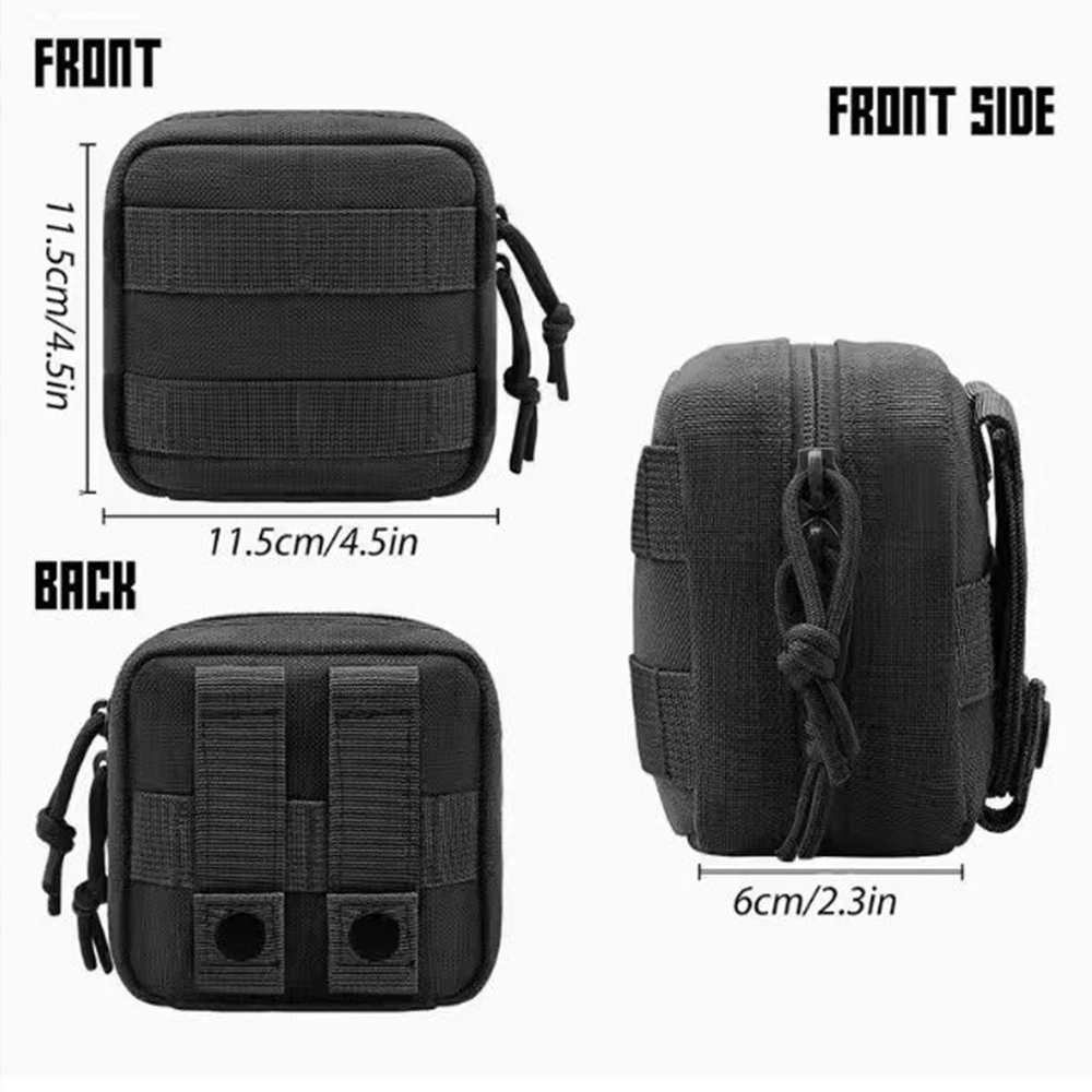 

Tactical MOLLE Multi purpose Pouches Belt-mounted Ammo Pouches Portable Outdoor Storage Pouches For Camping Hiking Hunting