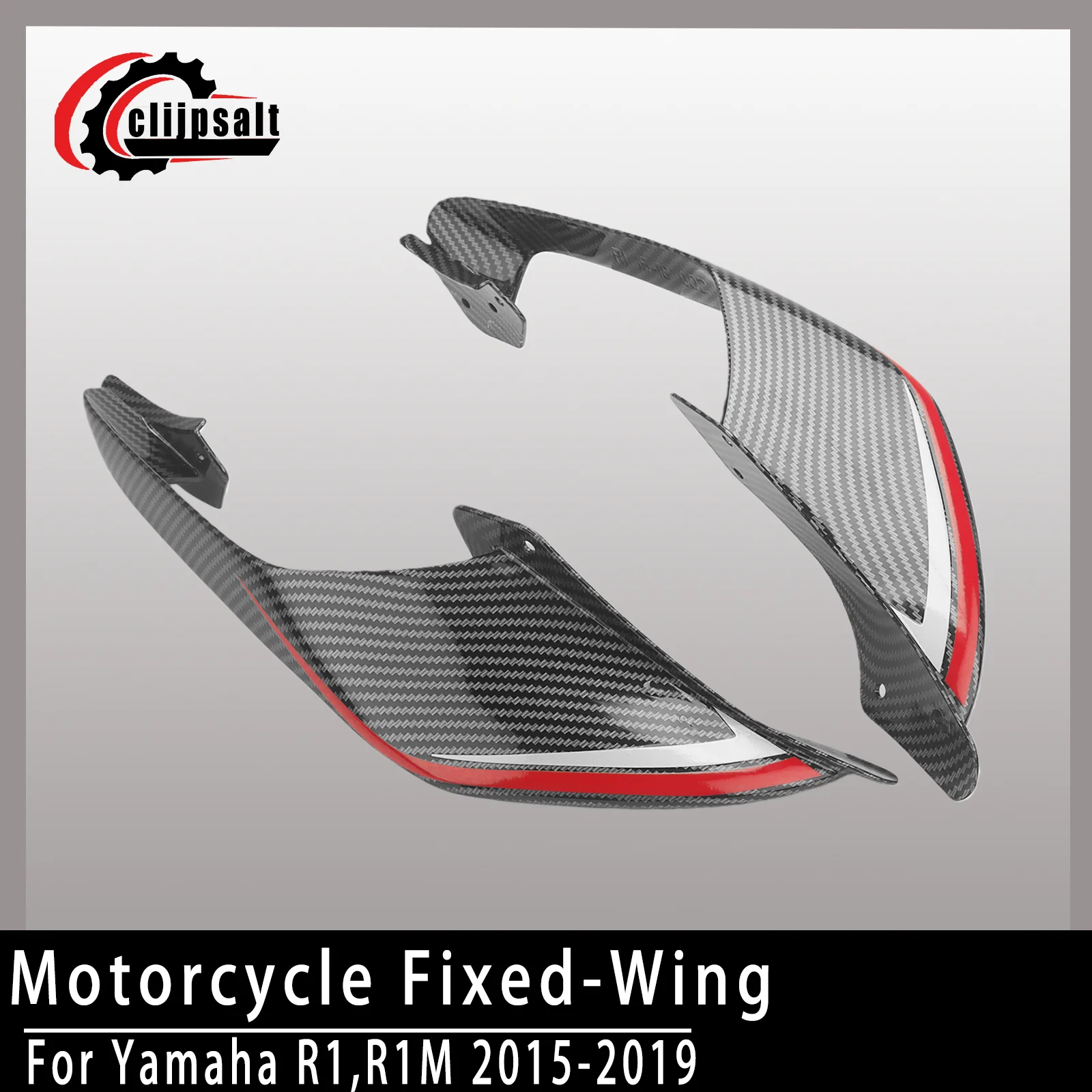 

NEW Motorcycle Fairing Fixed Wing for Yamaha YZF R1 R1M 2015 2016 2017 2018 2019 Spoiler Winglet Wing Motorcycle Accessory