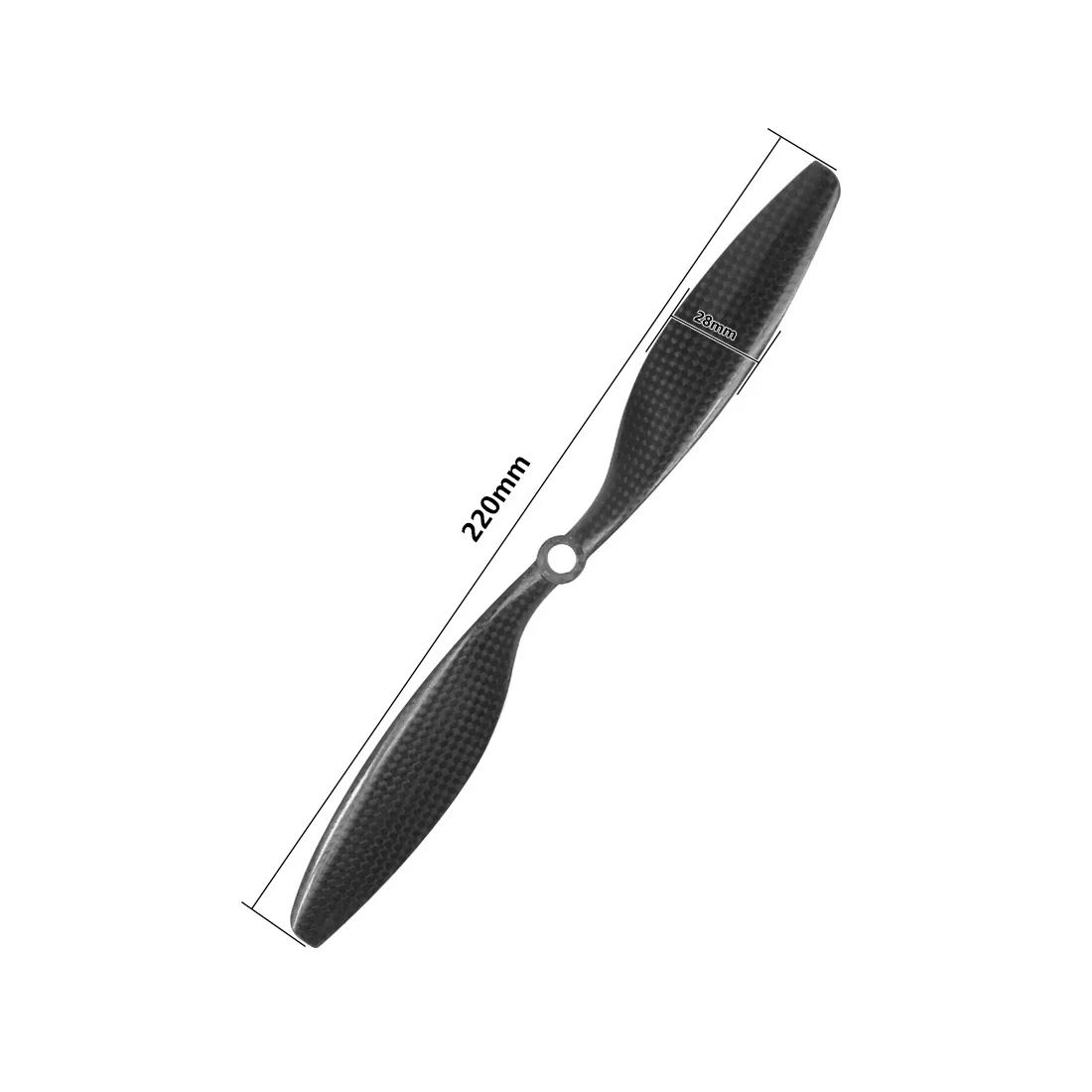 JMT 4 Paare (4CW+4CCW) 8045 9047 1045 1047 1147 1238 1245 1447 Kohlefaser-Propeller für RC-Elektromodellflugzeuge – Detail 2