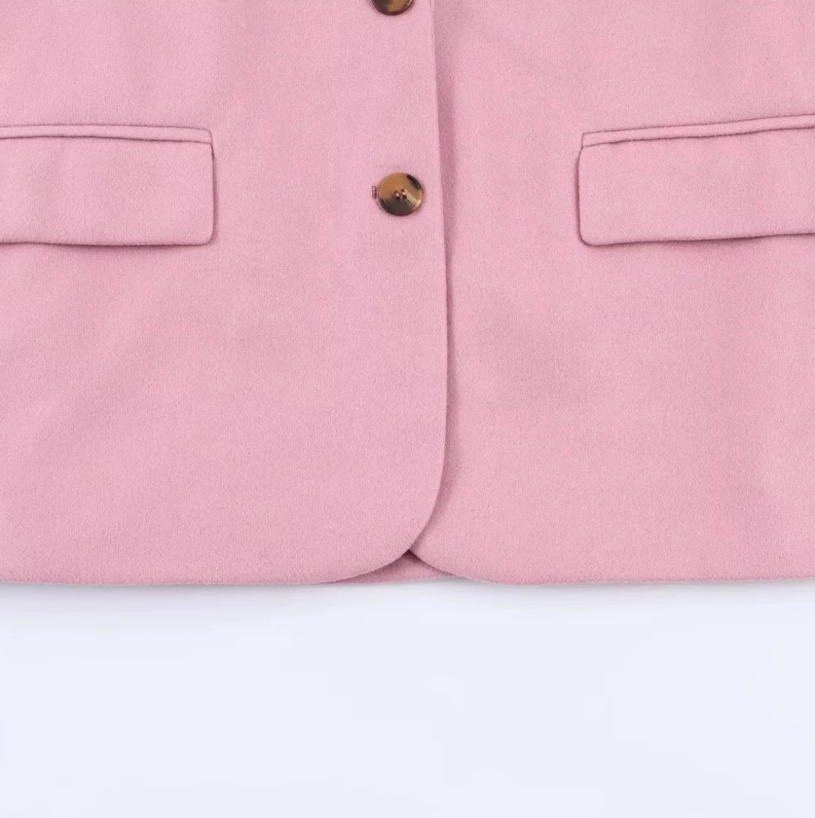 Nueva chaqueta de traje de viaje holgada de manga larga con solapa elegante Simple a la moda informal para mujer