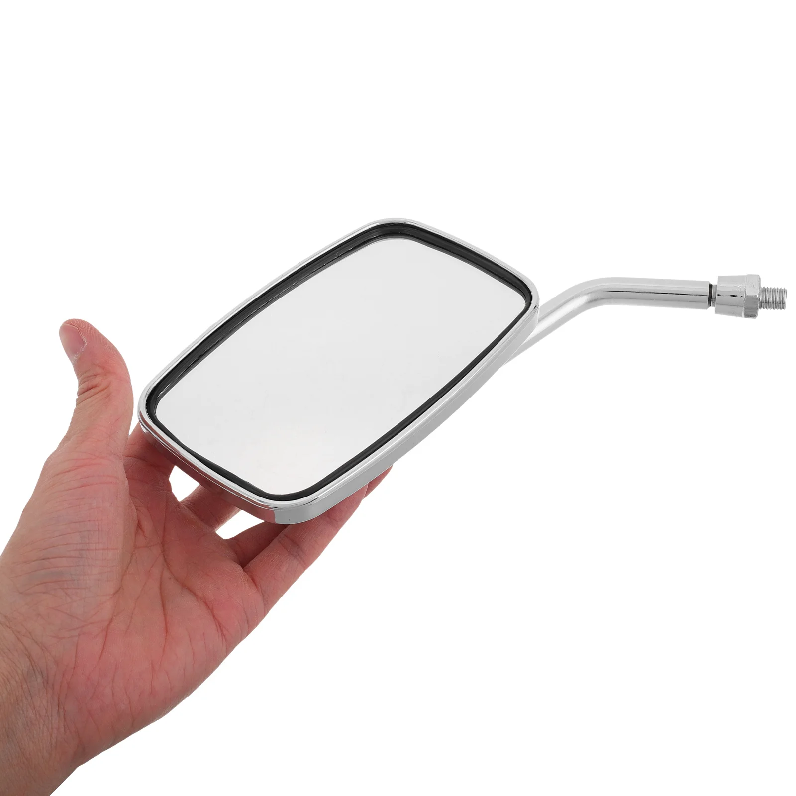 

1Pair Square Motorcycle Rearview Mirrors Universal Side Mirrors Replacement for Cruiser Bikes Scooter Motorcycle Mirror for