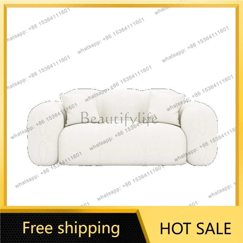 LSClassic Cushion Living Room Sofas Designer Cinema Elegant Relaxing Sofa Lazy Minimalist Articulos Para El Hogar Accessories