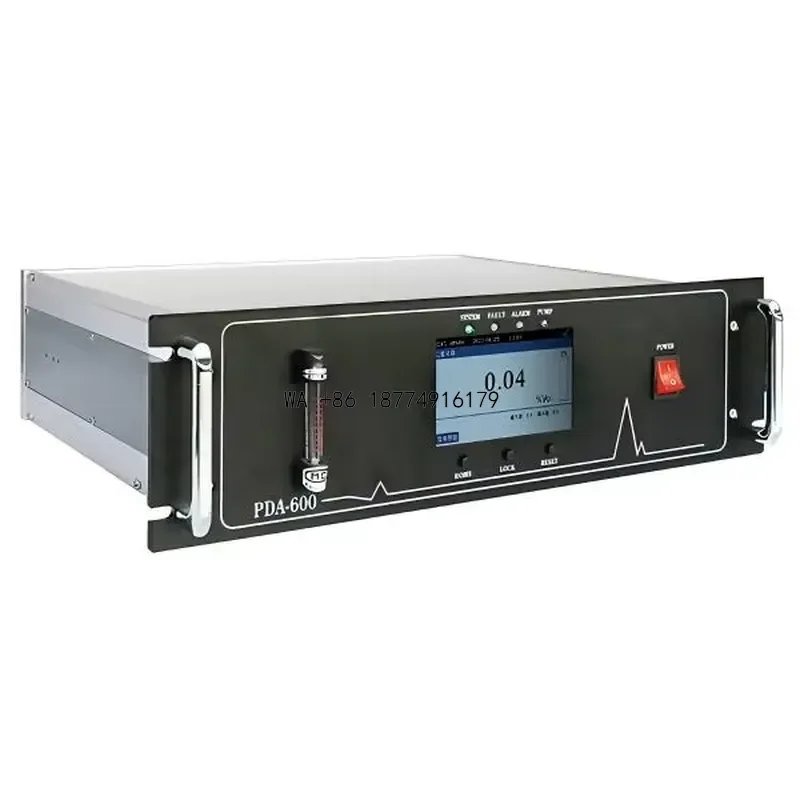 wmwmnu Benchtop Gas Analyzer Multi-Component Gas Detector RS485 Output Continuous Emission Monitoring for Environmental