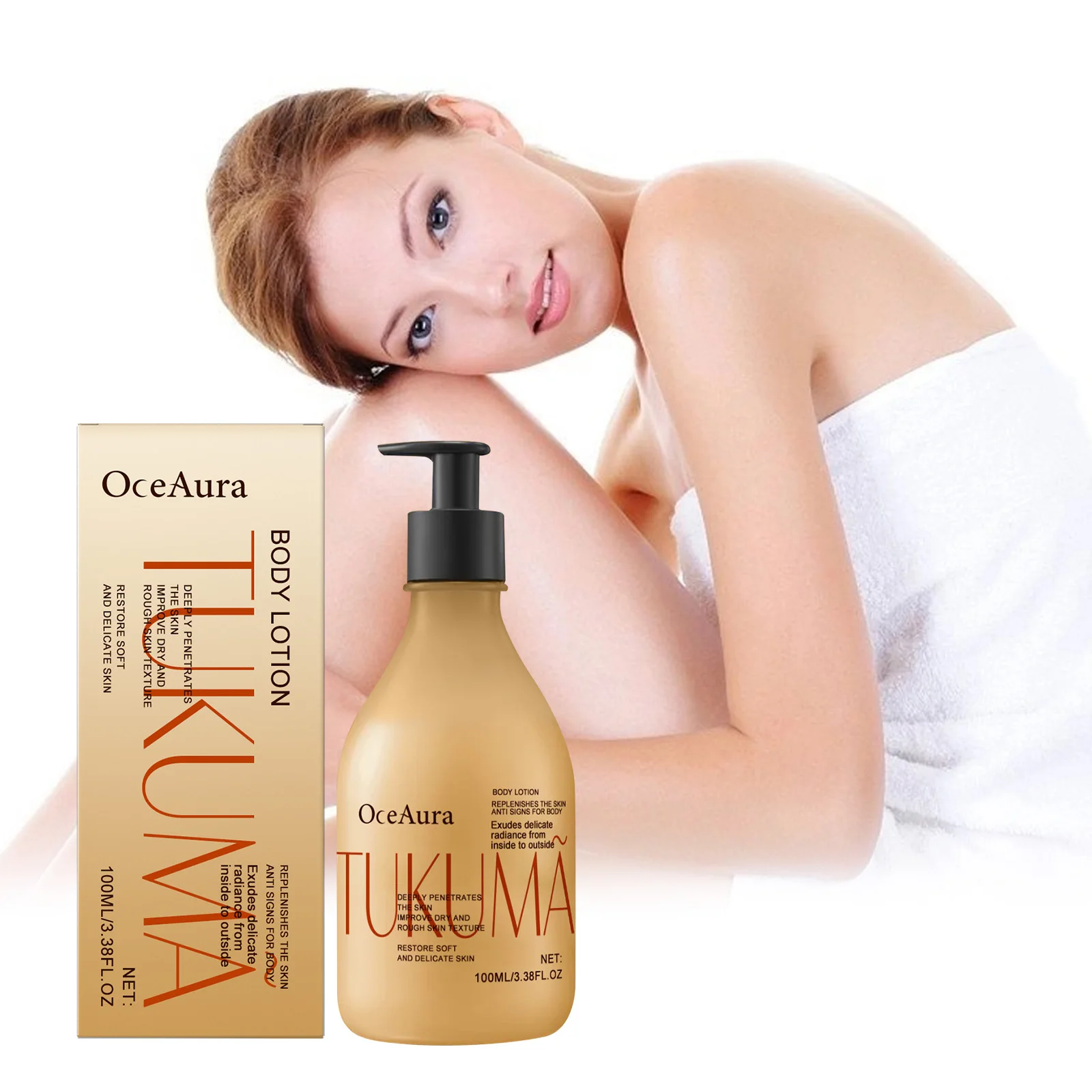 

Deep Hydration Body Lotion - Intense Moisturizer for Very Dry Skin, Fast-Absorbing Formula Restores Softness & Radiance, 100ml
