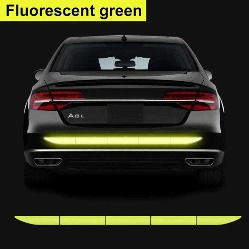 90cm Reflective Car Decal Safety Warning Reflector Tape Car Stickers Anti Collision Warning Reflector Sticker Auto Accessories