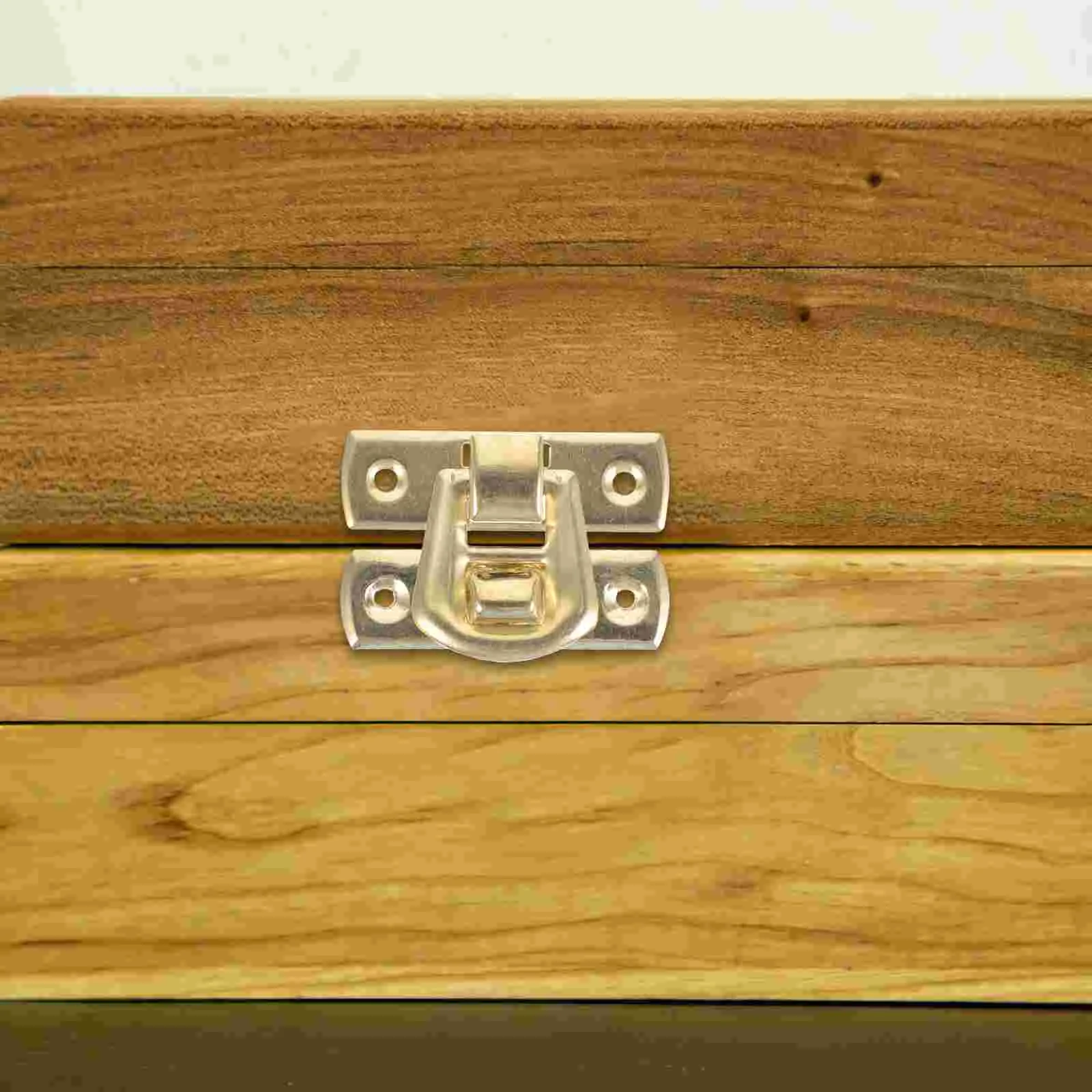 โลหะของขวัญสลักหัวเข็มขัดล็อค 30 20mm 10pcs ติดตั้งง่ายตกแต่ง MINI Hasp LATCH กล่องเครื่องประดับขนาดเล็กของขวัญกล่องตู้