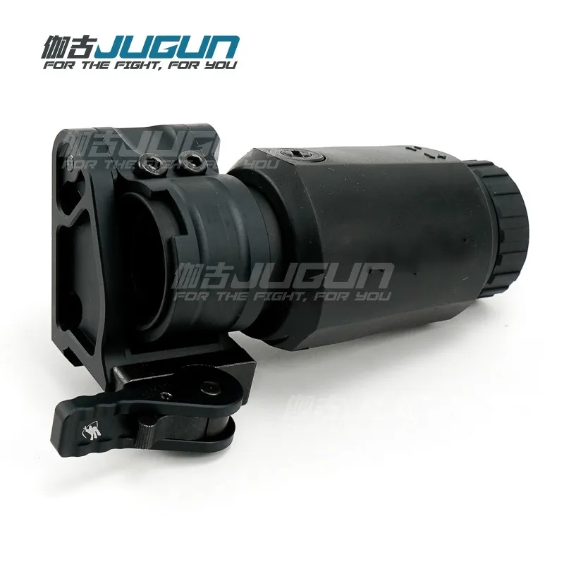 

Aim 3X Booster Scope HD Shock Resistant 3x Metal Scope CNC UNITY Side Flip Mounts Original Field of View Size