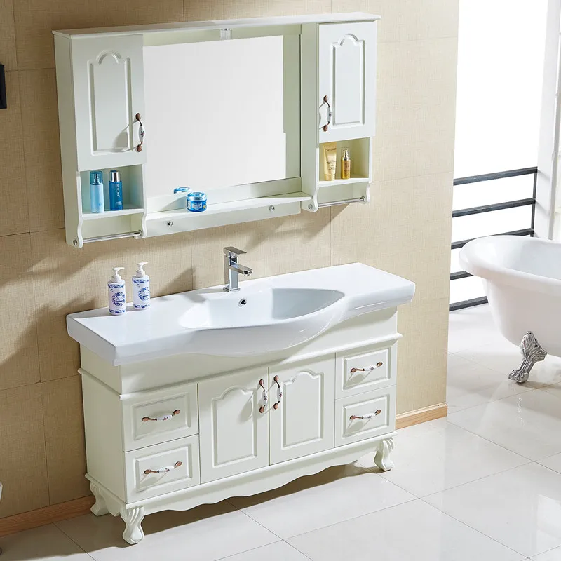 

Напольный шкаф для ванной комнаты, шкаф для ванной с керамической раковиной, тумба под унитаз с раковиной