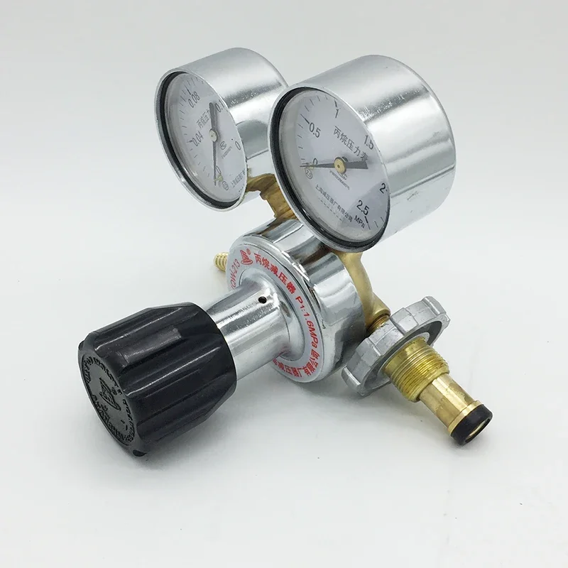 High-quality Propane Reducer Pressure Regulator with Pressure Gauges