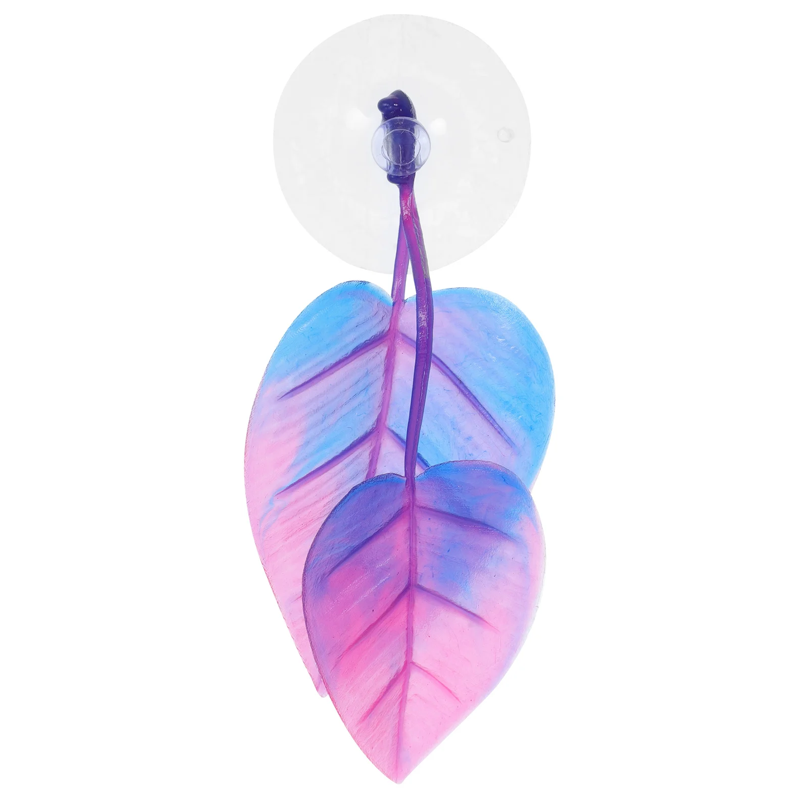 

Betta Fish Leaf Bed Hammock Suction Cup Aquarium Spawning Grounds Resting Pad Fish Tank Decoration Plastic Leaf Ornament