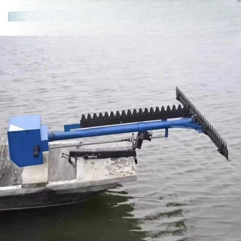 Lake cleaning remote control lake mower aquatic plant harvester