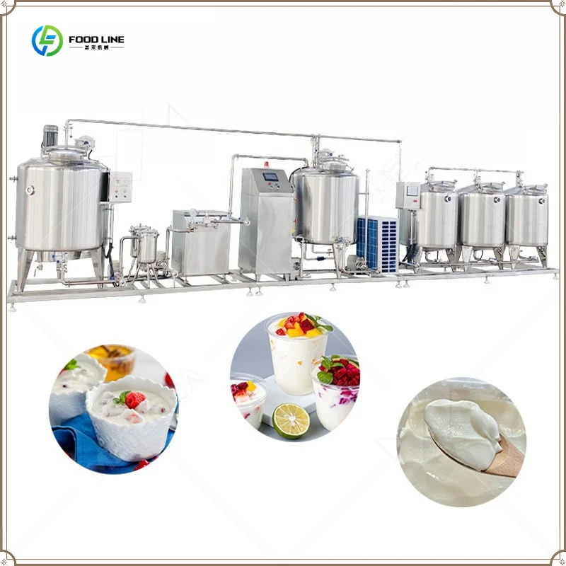 Complete Yogurt Make Machine Mini Camel Dairy Plant Processing Cow Milk Process Production Line FL Customized